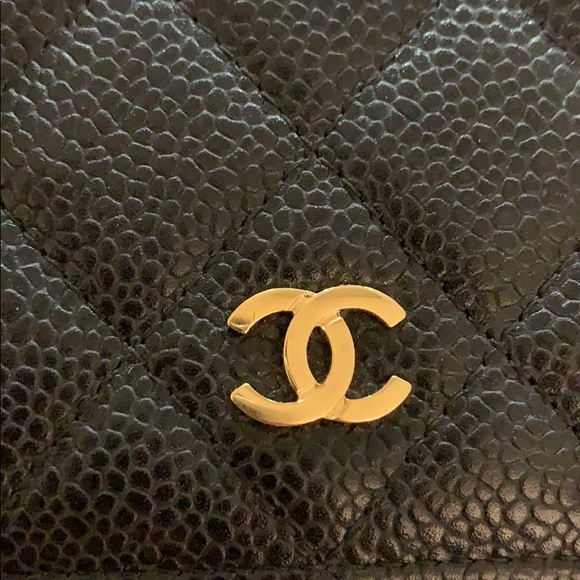Chanel caviar flap wallet - Picture 3 of 8